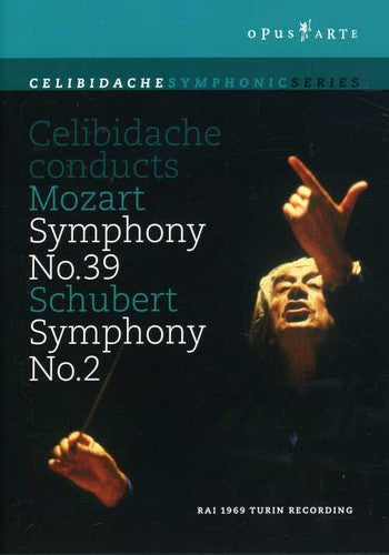 Celibidache Conducts Mozart Symphony 39 & SYM 2 -- Mozart / Schubert / Orch Di Torino / Celibidache, DVD