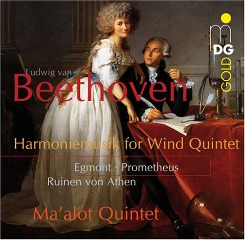 Harmoniemusick For Wind Quintet O Egmont -- Beethoven / Ma'alot Quintet, CD