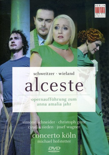 Alceste (Complete) -- Schweizer / Schneider / Genz / Sieden / Cto Koln, DVD