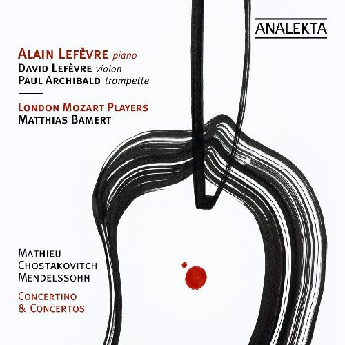 Concertos & Concertino -- Mendelssohn / Shostakovich / Mathieu / Lefevre, CD