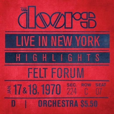 Live In New York, Doors, LP