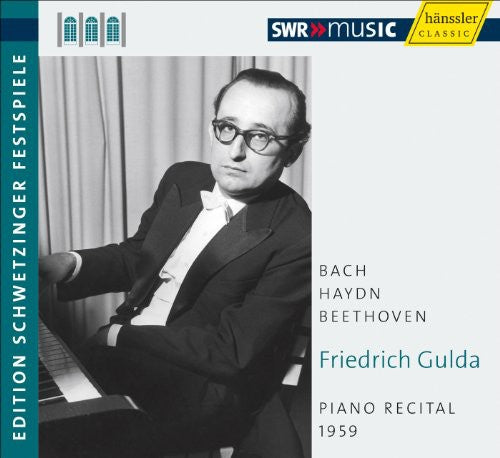 Piano Recital 1959 -- Gulda,Friedrich / Bach / Haydn / Beethoven, CD