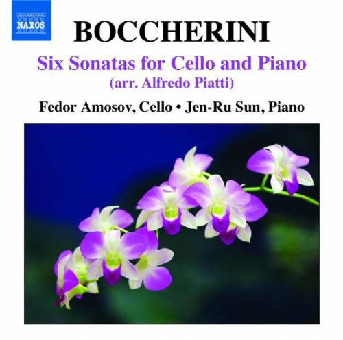 6 Sonatas For Cello & Piano -- Boccherini / Amosov / Jen-Ru Sun, CD