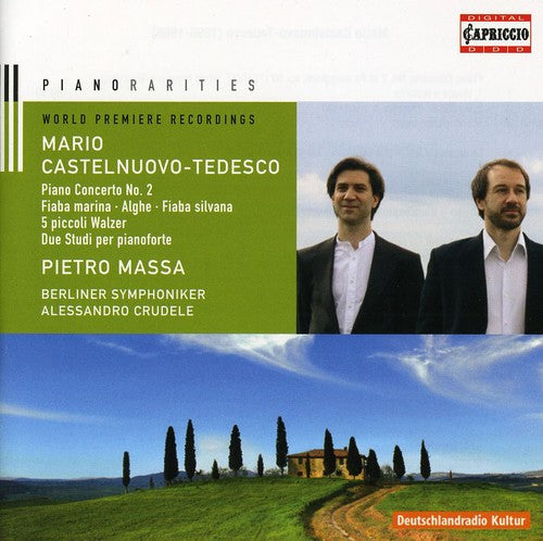 Piano Rarities -- Castelnuovo-Tedesco / Massa / Crudele, CD