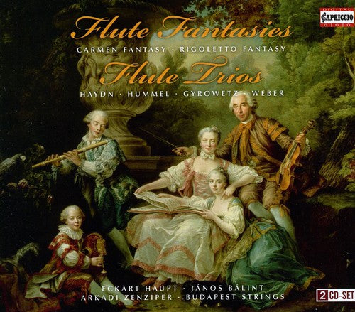 Flute Fantasies / Flute Trios -- Haydn / Haupt / Teutsch / Budapest Strings, CD