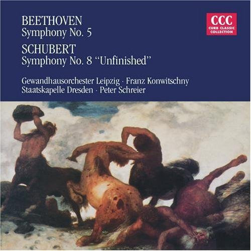 Symphony 5 -- Beethoven / Schubert / Schreier / Konwitschny, CD