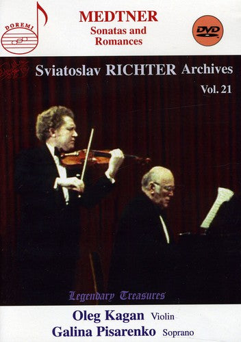 Richter Archives 21 -- Sviatoslav Medtner / Richter, DVD
