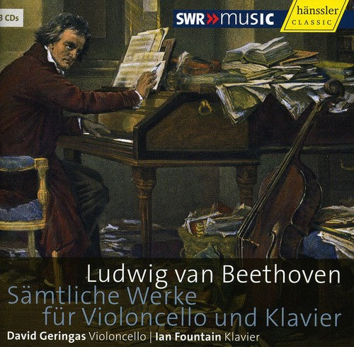 Complete Works For Cello & Piano -- Beethoven / Geringas / Fountain, CD