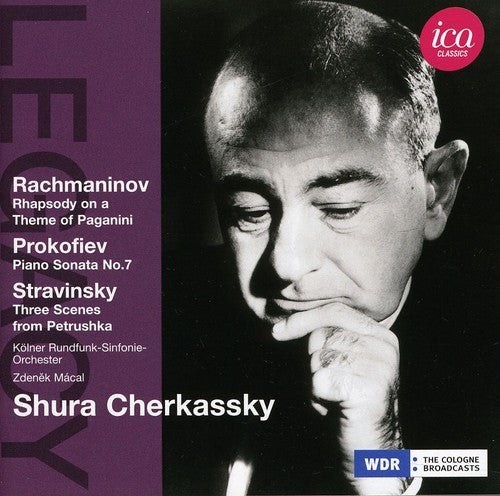 Piano Sonata 7 / Three Scenes From Petrushka -- Rachmaninoff / Cherkassky / Krso / Macal, CD
