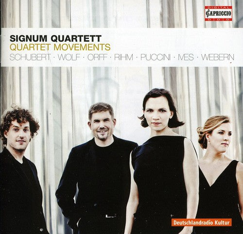 Quartet Movements -- Schubert / Wolf / Puccini / Signum Quartett, CD