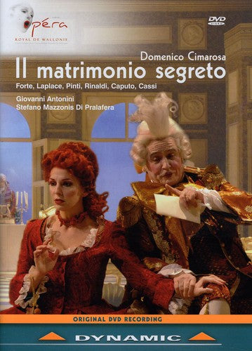 Il Matrimonio Segreto -- Cimarosa / Orch Opera Royal De Wallonie / Antonini, DVD