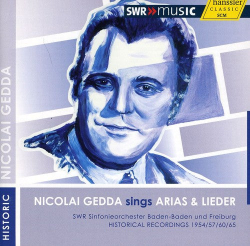 Nicolai Gedda Sings Arias & Lieder -- Gedda / Werba / Werner Singer / Bour, CD