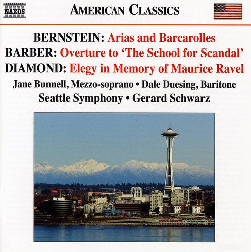 Arias & Barcarolles / Overture To School -- Bernstein / Sheng / Barber / Bunnell / Schwarz, CD