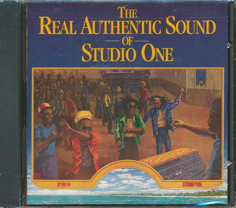 Earl Sixteen, Barry Brown, Carlton Livingston, The Ethiopians, Etc. - Real Authentic Sound Of Studio One (Dance Hall Session + All On The Same Rhythm) (2 albums on 1 CD) (marked/ltd stock) -- CD