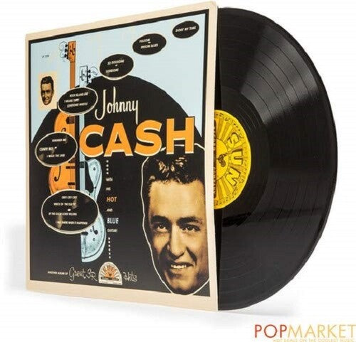 With His Hot & Blue Guitar, Johnny Cash, LP