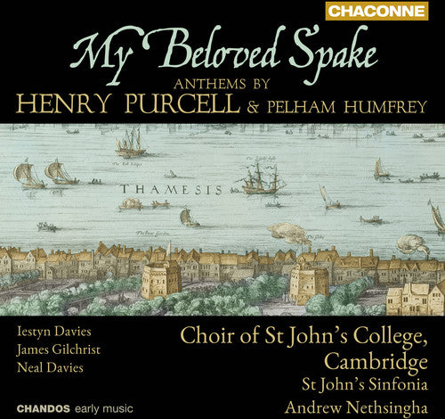 MY Beloved Spake -- Purcell / Davies / Choir Of ST John's College, CD
