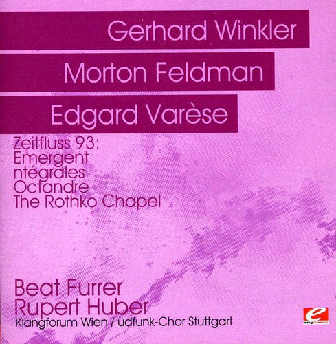 Zeitfluss 93: Winkler: Emergent - Varese: -- Gerhard Winkler, CD