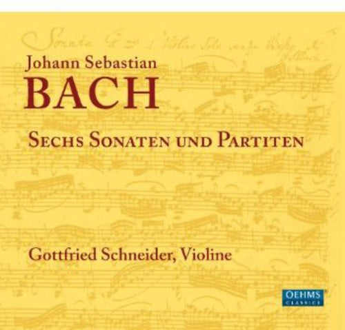 6 Sonatas & Partitas -- Bach,J.S. / Schneider,Gottfried, CD