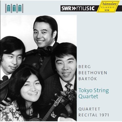 Tokyo String Quartet: Quartet Recital 1971 -- Berg / Tokyo String Quartet, CD