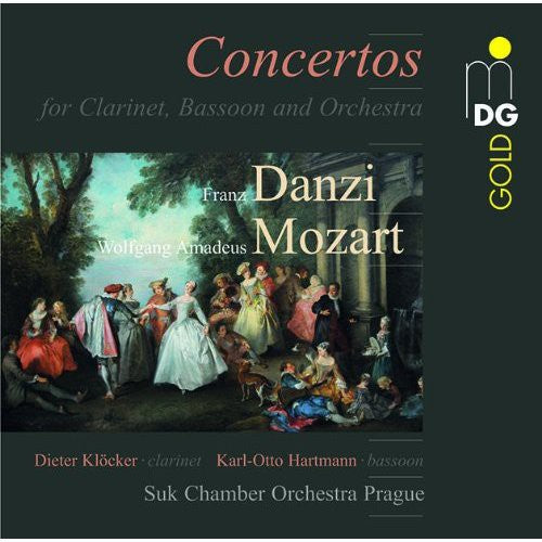 Concertos For Clarinet Bassoon & Orchestra -- Danzi / Klocker / Hartmann / Suk Chamber Orch, CD