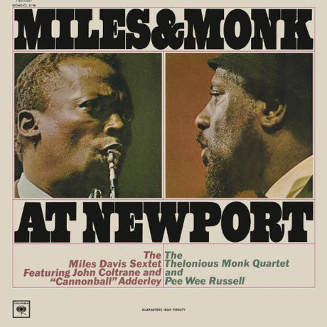 Miles & Monk At Newport (Mono Vinyl), Miles Davis, LP