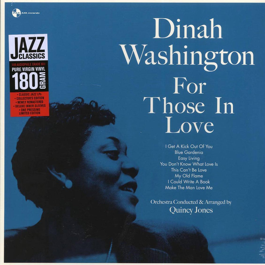 Dinah Washington - For Those In Love (+2 bonus tracks) (ltd. ed.) (180g) (remastered) - Vinyl LP, LP