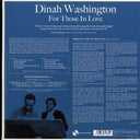 Dinah Washington - For Those In Love (+2 bonus tracks) (ltd. ed.) (180g) (remastered) - Vinyl LP, LP