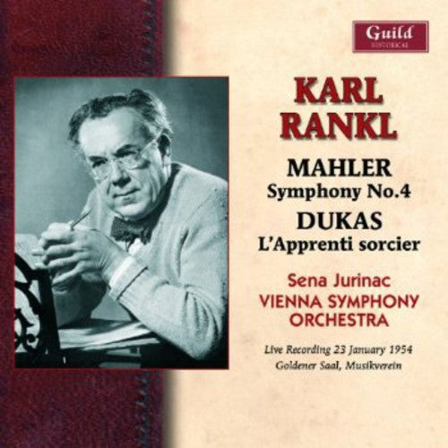 Karl Rankl: Mahler Dukas 1954 -- Mahler / Dukas / Jurinac / Vienna So / Rankl, CD