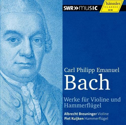 Works For Violin & Pianoforte -- Bach / Albrecht Breuninger / Kuijken, CD
