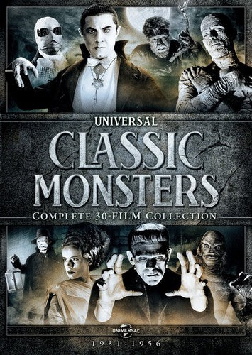 Universal Classic Monster: Complete 30-Film Coll, Universal Classic Monster: Complete 30-Film Coll, DVD