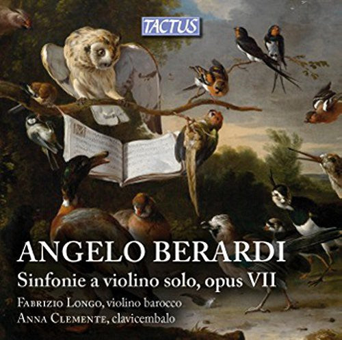 Sinfonie For Violin Book I Opus Vii -- Berardi / Longo / Clemente, CD