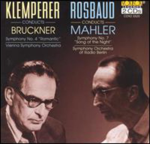 Symphony 7 / Symphony 4 Romantic -- Bruckner / Mahler / Wiener Symphoniker, CD