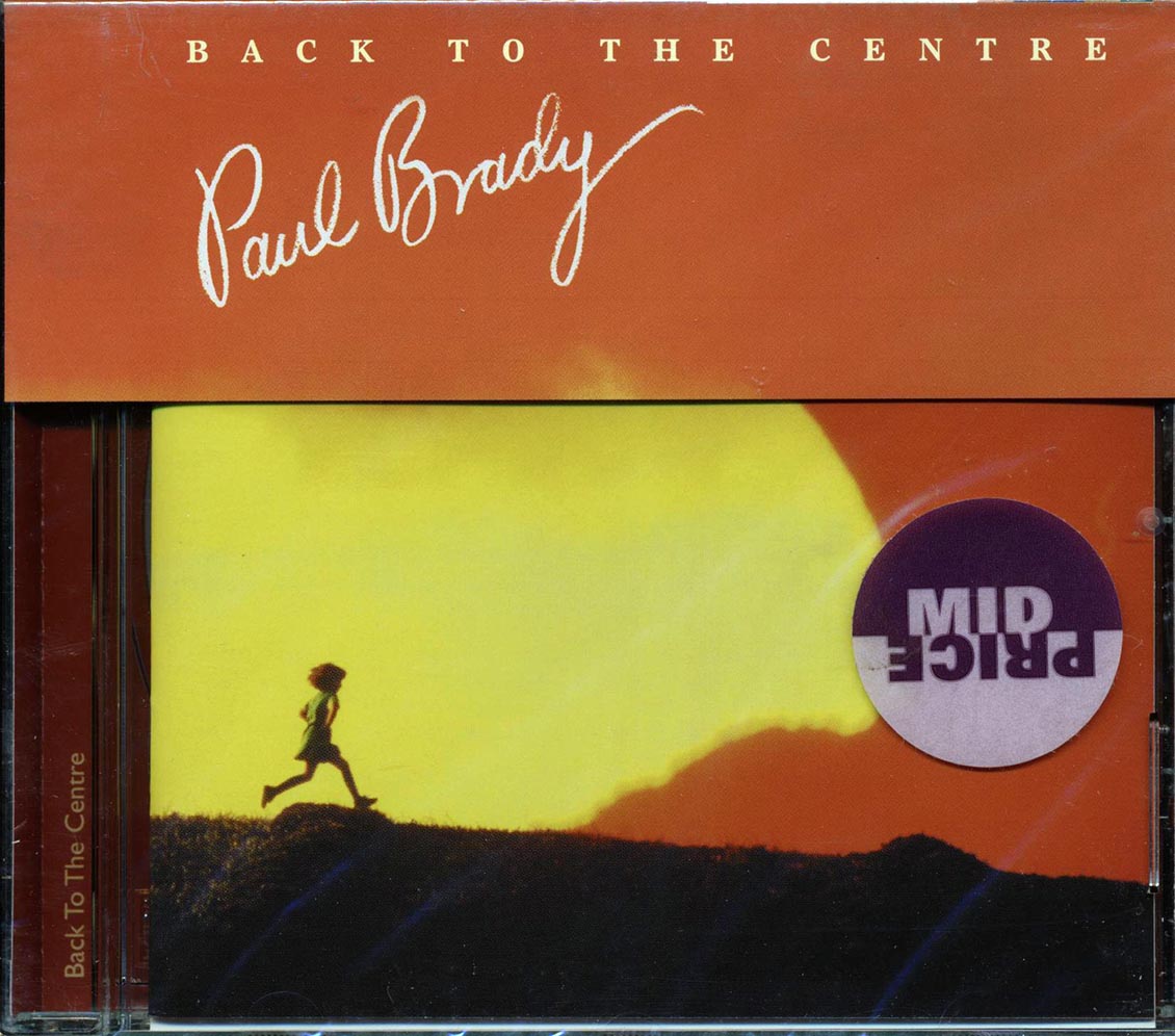 Paul Brady - Back To The Centre - CD