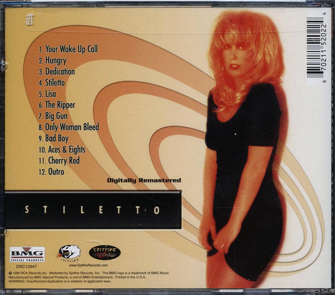 Lita Ford - Stiletto - CD, CD
