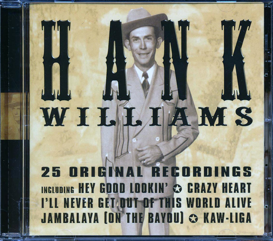Hank Williams - 25 Original Recordings (25 tracks) - CD, CD