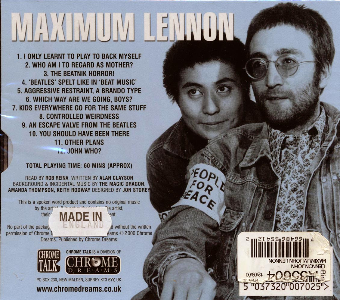 John Lennon - Maximum Lennon - CD, CD