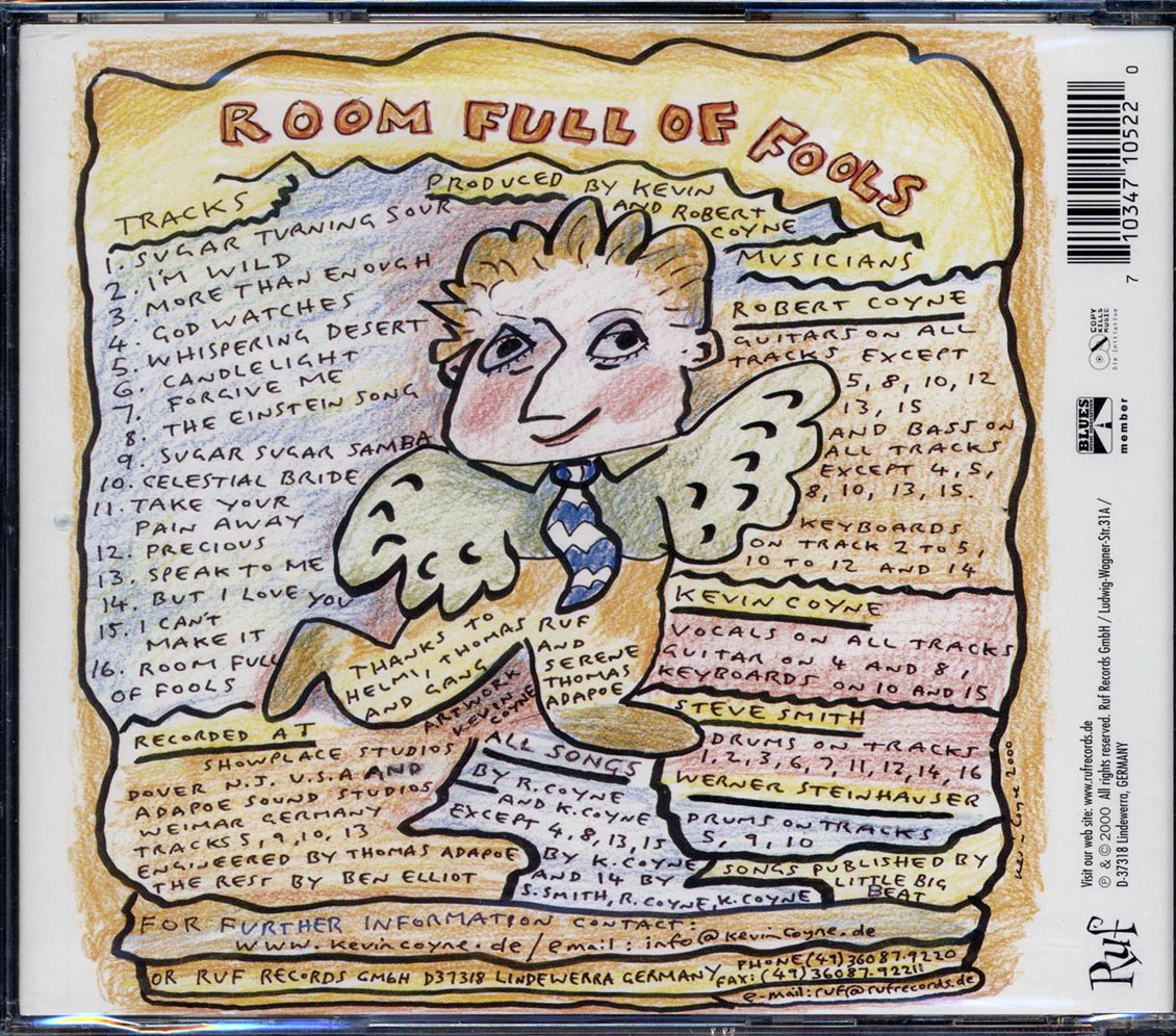 Kevin Coyne - Room Full Of Fools - CD, CD