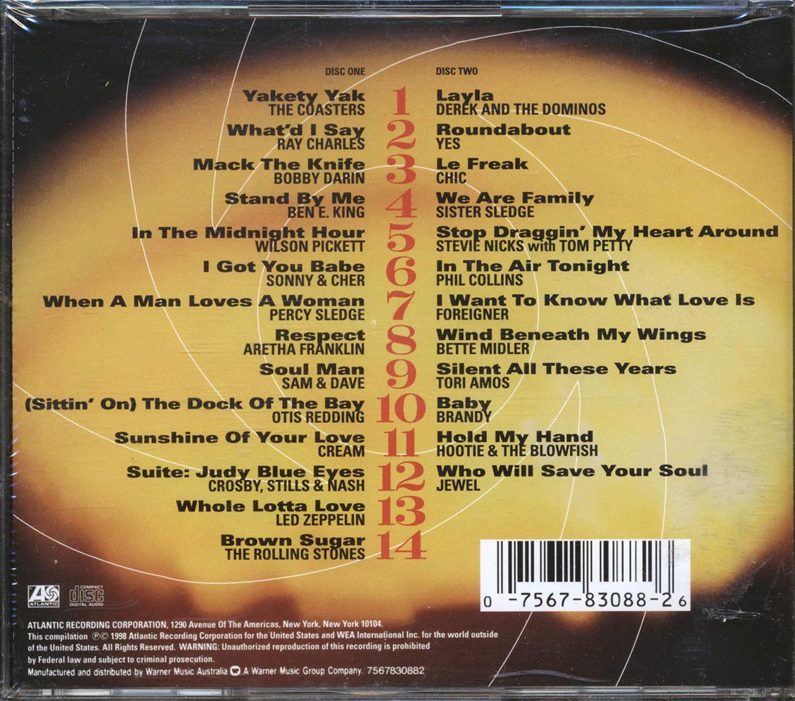 The Coasters, Ray Charles, Bobby Darin, Ben E King, Etc. - 50 Years: The Gold Anniversary Collection (26 tracks) (2xCD) - CD, CD