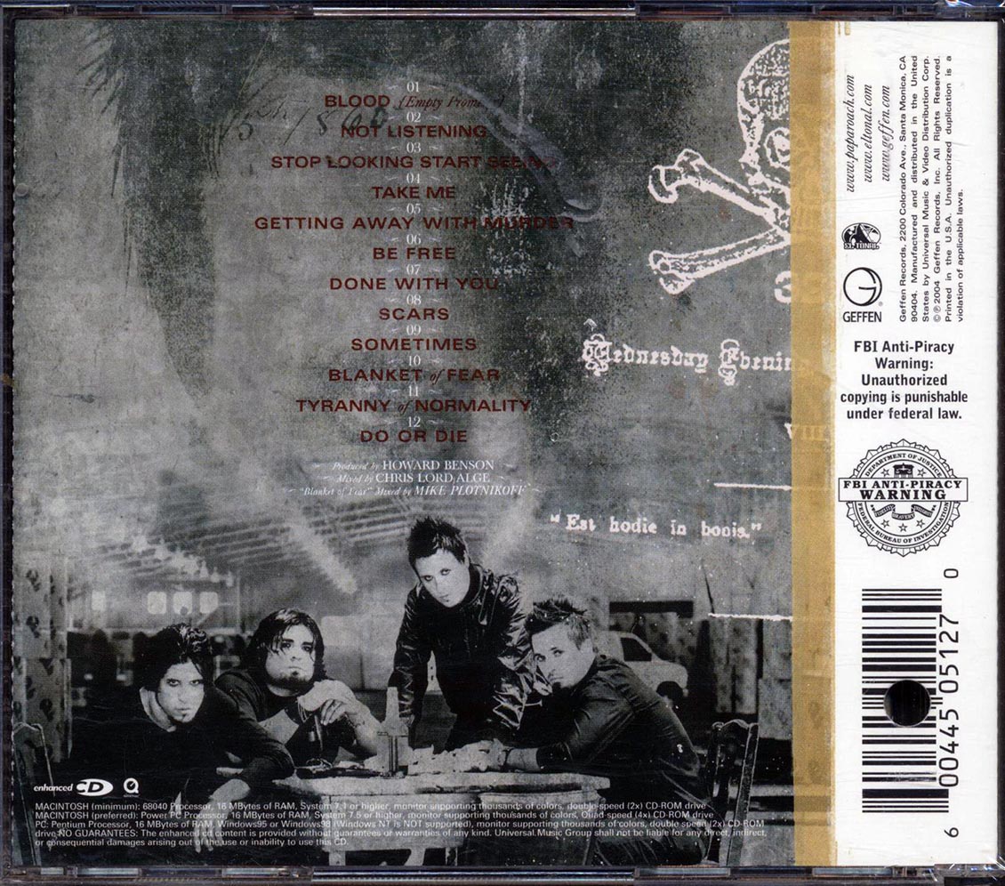 Papa Roach - Getting Away With Murder (marked/ltd stock) - CD, CD