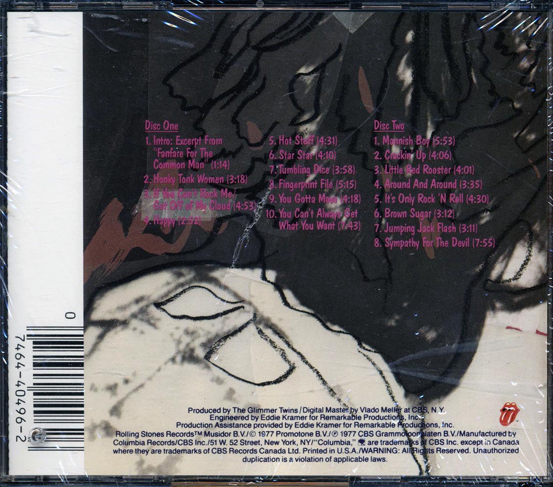 The Rolling Stones - Love You Live (2xCD) - CD, CD