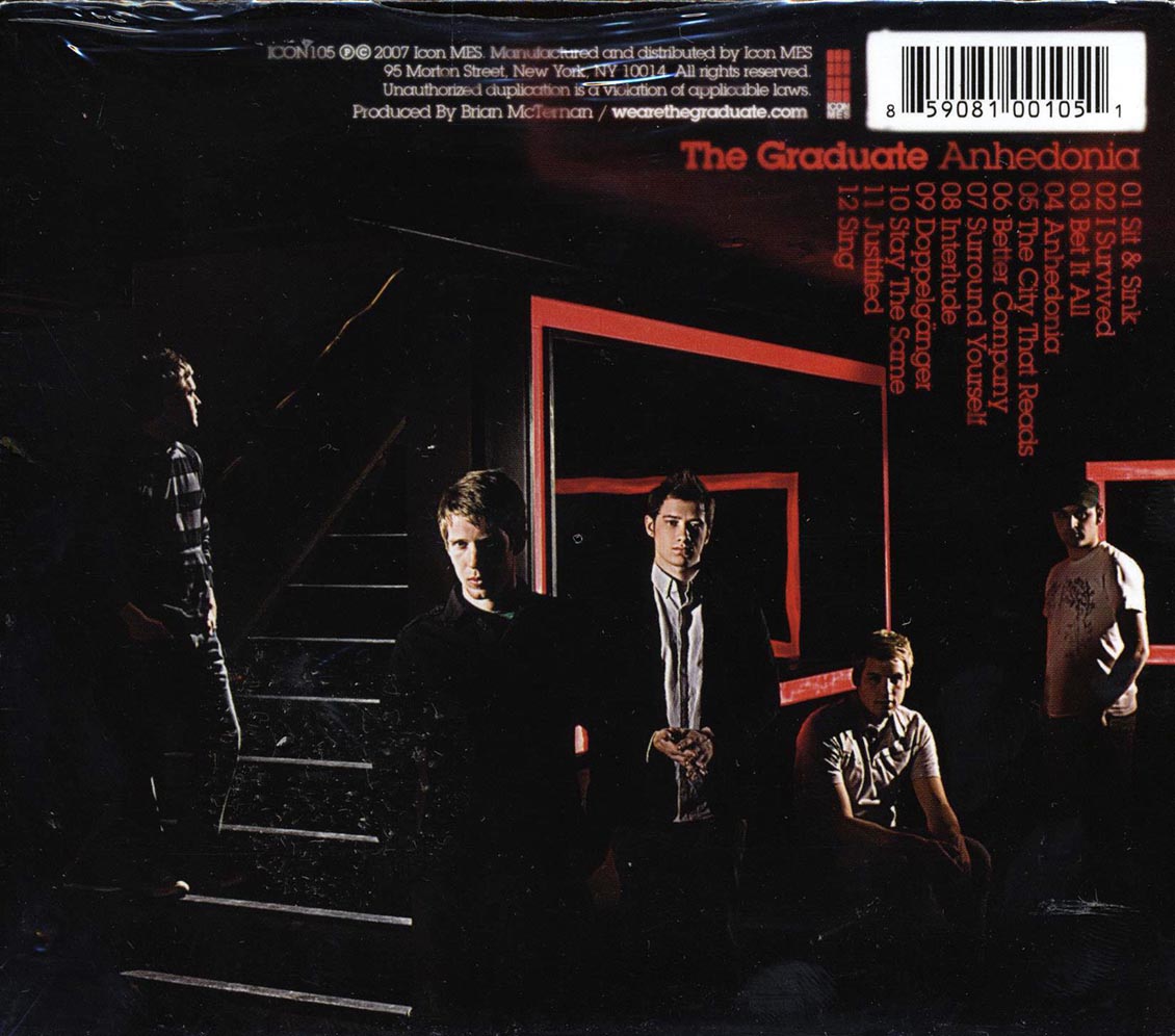 The Graduate - Anhedonia - CD, CD
