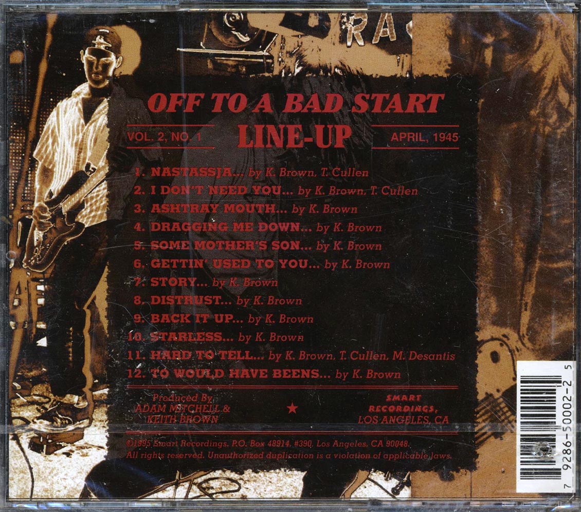 Popsicko - Off To A Bad Start (marked/ltd stock) - CD, CD