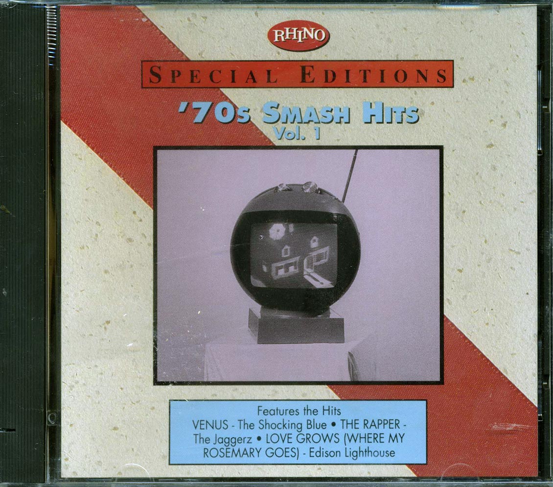 Steam, The Delfonics, Shocking Blue, Etc. - '70s Smash Hits Volume 1 (marked/ltd stock) - CD