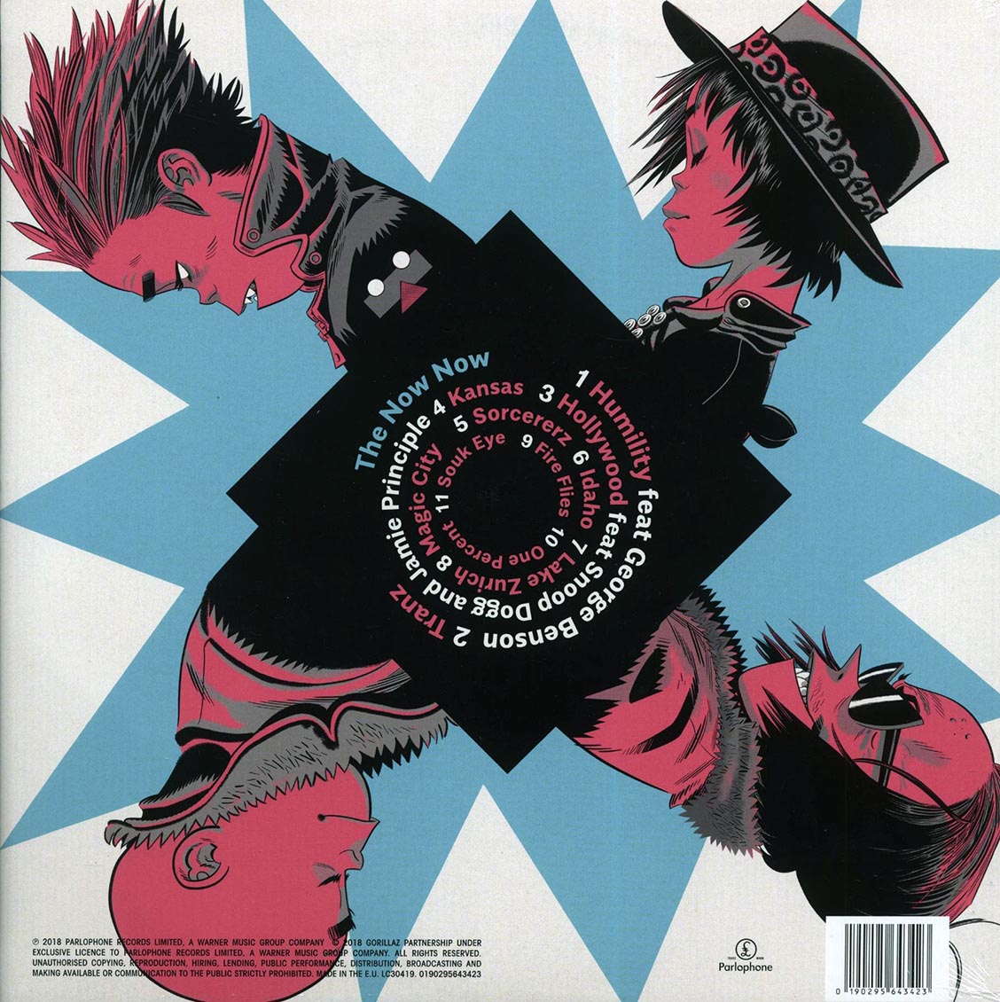 Gorillaz - The Now Now (incl. mp3) - Vinyl LP, LP