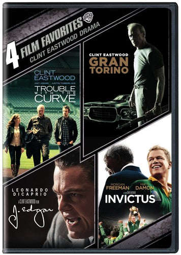 4 Film Favorites: Clint Eastwood Drama, 4 Film Favorites: Clint Eastwood Drama, DVD