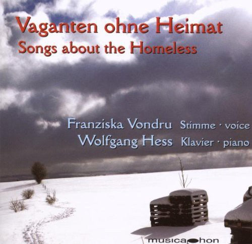 Songs About The Homeless -- Liszt / Brahms / Stolz / Dvorak / Vondru / Hess, CD