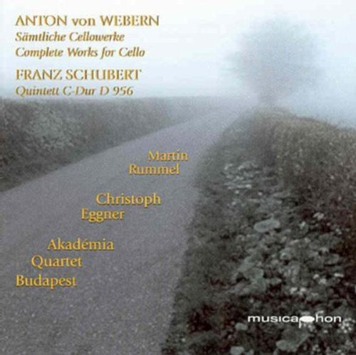 Zwei Stucke For Violoncello Und Klavier -- Webern / Schubert / Rummel / Eggner, CD