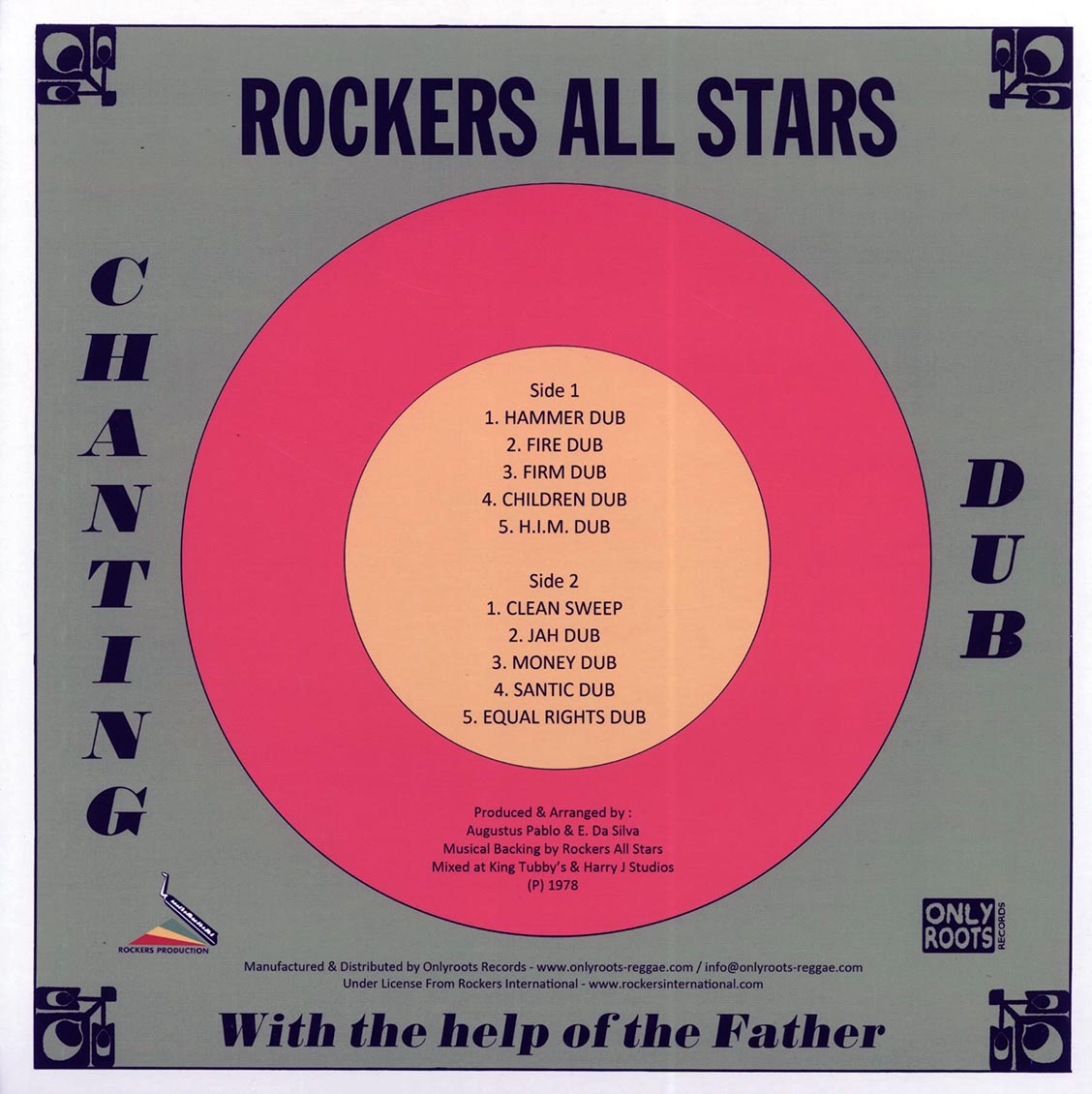 Augustus Pablo - Chanting Dub With The Help Of The Father - Vinyl LP, LP