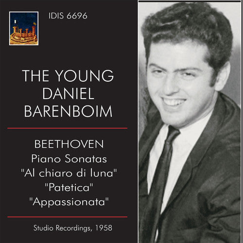 Young Daniel Barenboim Plays Piano Sonatas -- Daniel Beethoven / Barenboim, CD