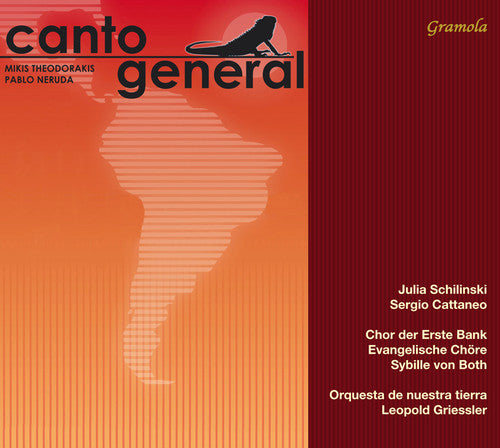 Canto General -- Theodorakis / Schilinski / Choir Of The Erste Bank, CD